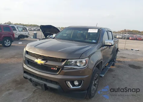 2015 Chevrolet Colorado Z71 from USA, damaged, VIN 1GCGSCE39F1212587